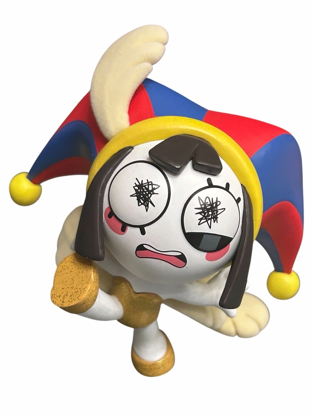 The Amazing Digital Circus Animiniz Sideshow Series Pomni Flocked Figure